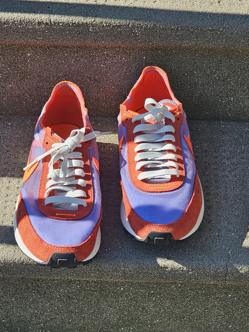 Nike Waffle One 'Active Fuchsia' DC2533-800 Women's Shoes Size 9 Orange & Purple - Picture 8 of 14